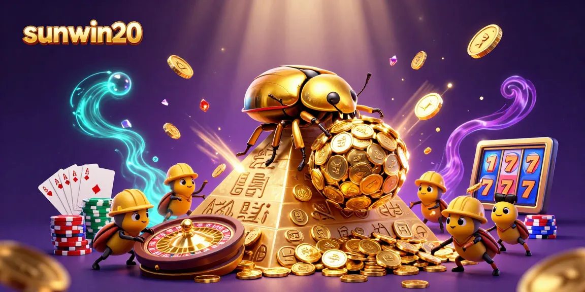 Experience winning thrills with sunwin20 in a vibrant 3D casino adventure.