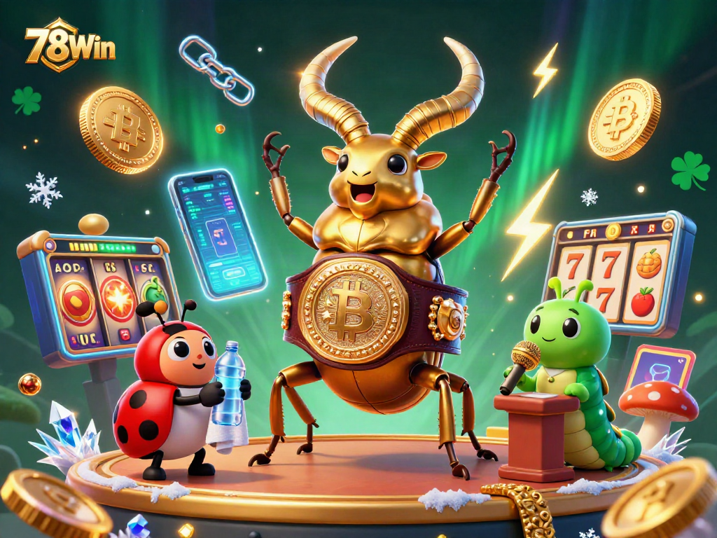 Join the thrilling action at 78Win casino featuring card games and vibrant crypto elements.